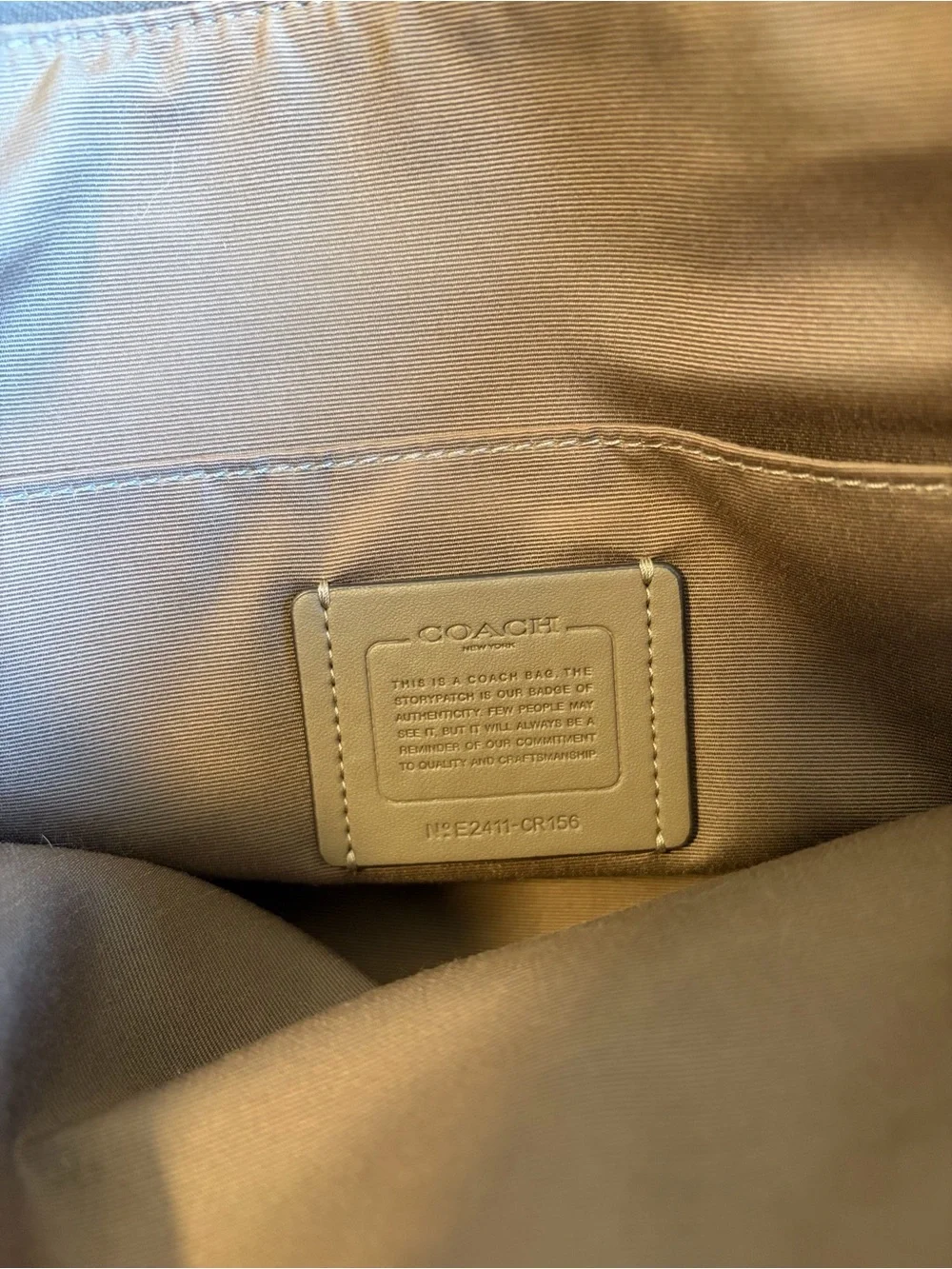 COACH Brown Pebbled Leather Convertible Crossbody Satchel with Gold Hardware